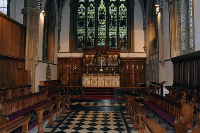 chancel view